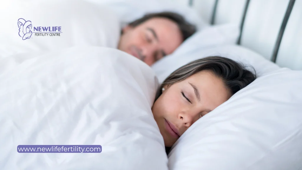Enhance fertility over 40 with healthy sleep and stress management.