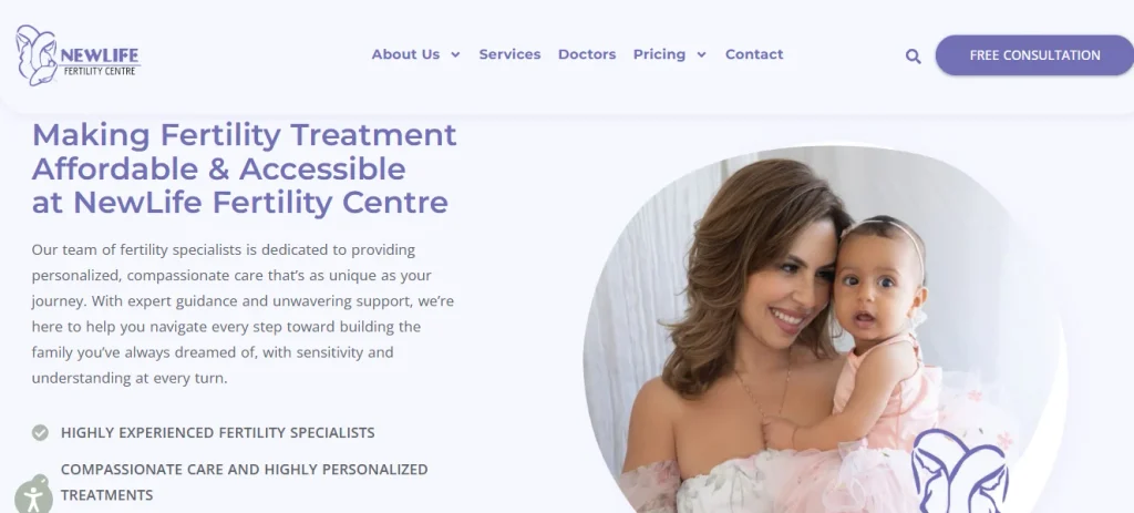 IVF Milton clinic at NewLife Fertility Centre for fertility care and treatment options.