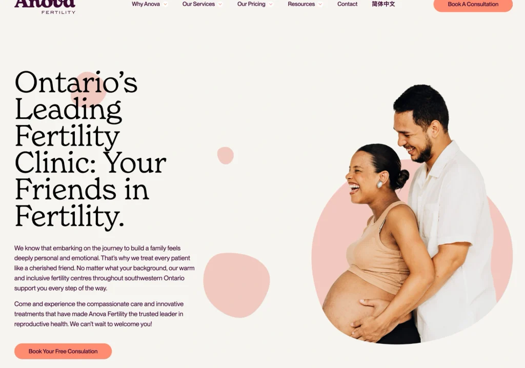 Patients can consider Anova Fertility when comparing the best fertility clinics in Ontario.