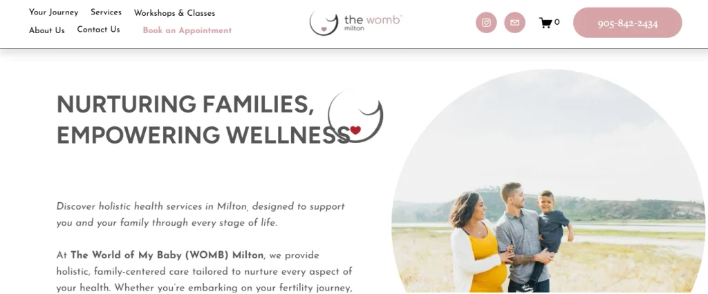 IVF Milton services at The WOMB Milton.
