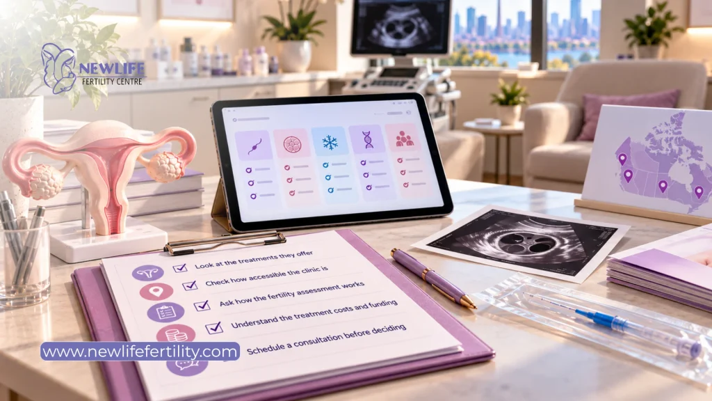 Choosing the right IUI clinic Canada for your fertility needs. 