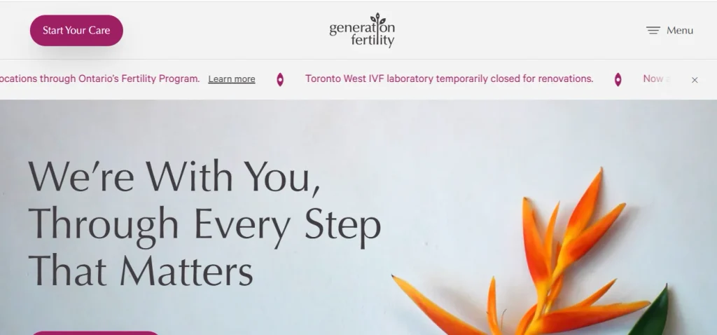Generation fertility care with in vitro fertilization IVF near Concord. 