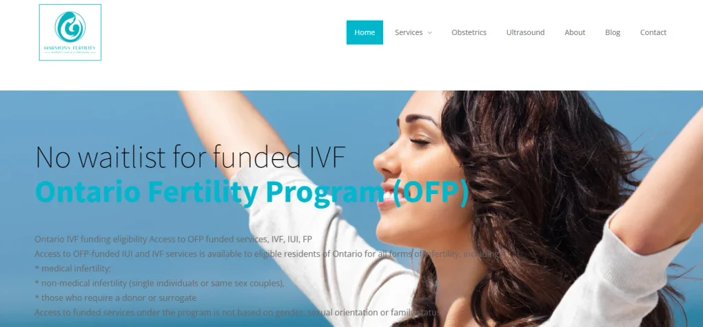 Harmony Fertility offering in vitro fertilization IVF near Concord. 