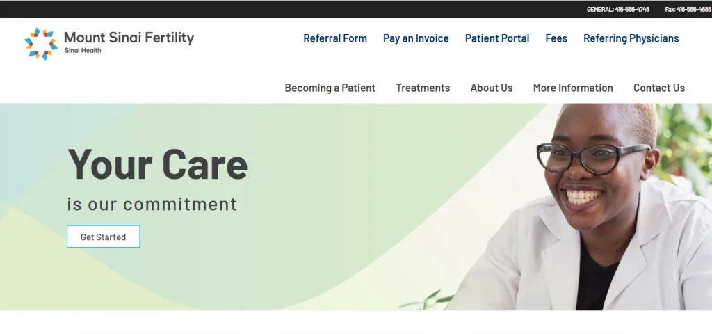 In vitro fertilization IVF near Concord fertility treatment at Mount Sinai Fertility. 