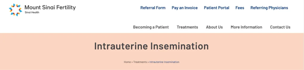 Mount Sinai Fertility is an option to consider when searching for an IUI clinic Mississauga.