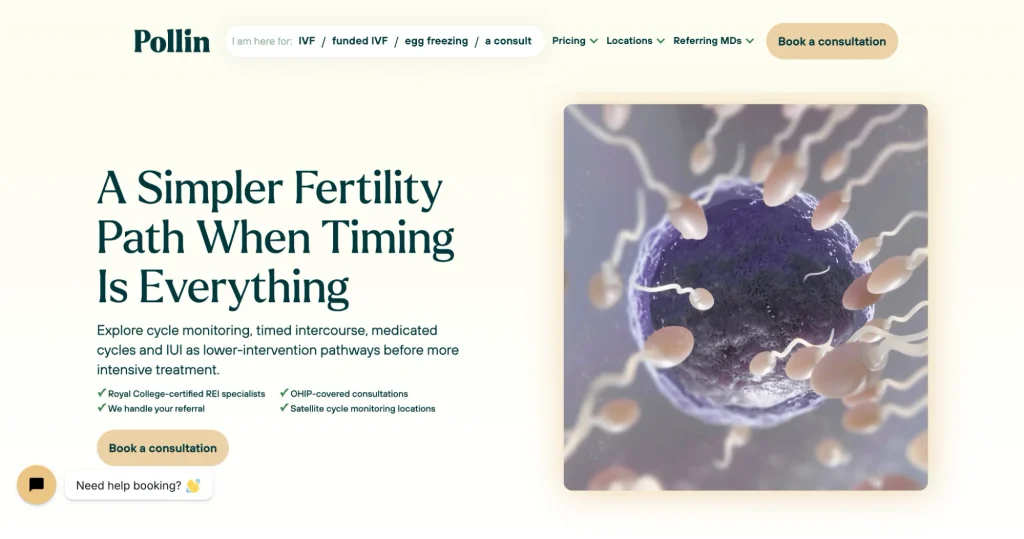 Pollin Fertility is an IUI clinic Toronto providing fertility treatment. 