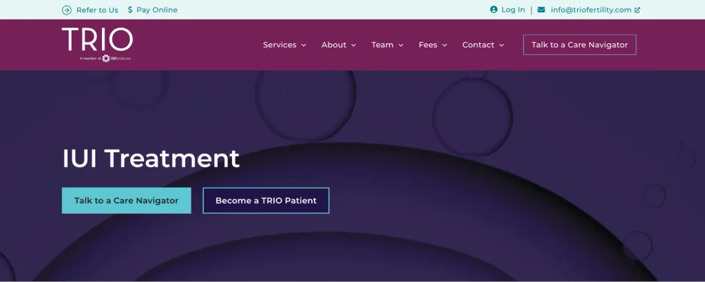 TRIO Fertility is one of the best IUI clinics in Mississauga.